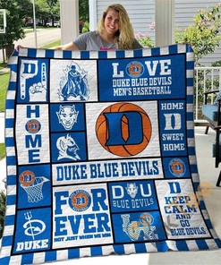 Duke Blue Devils Quilt Blanket Bedding Set