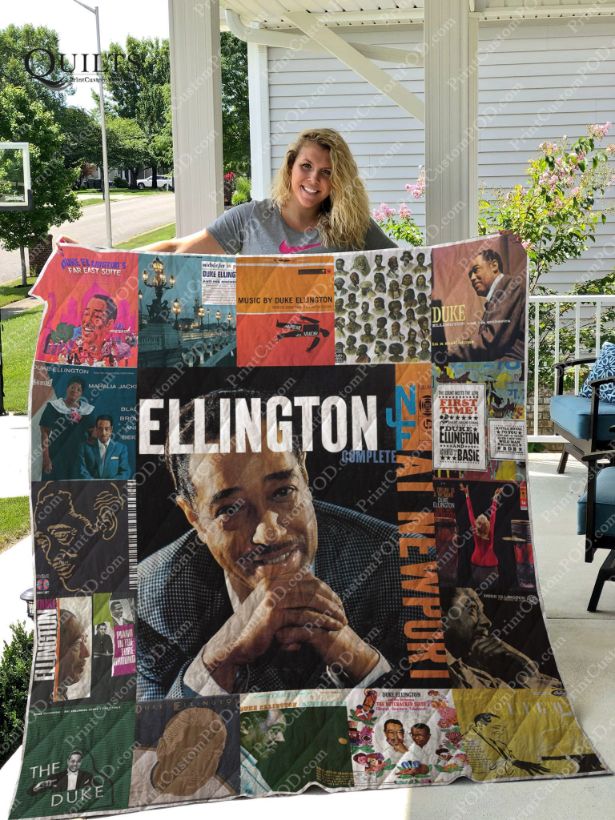 Duke Ellington Albums Love Quilt Blanket Bedding Set