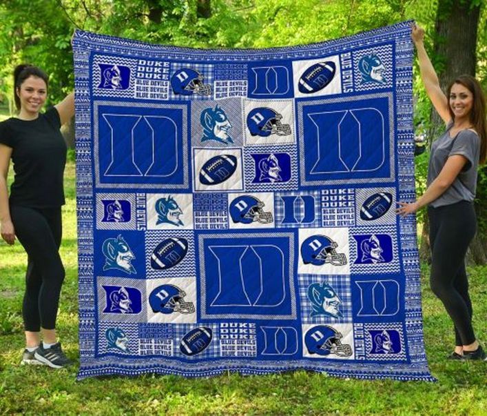 Duke Ncaa Depaul Blue Demons Collection Collected Quilt Blanket Bedding Set