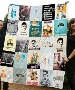 Dumb And Dumber Quilt Blanket Bedding Set for Home Décor