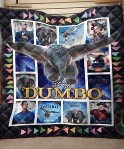 Dumbo Aesthetic Quilt Blanket Bedding Set for Home Décor