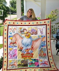 Dumbo Film Collection Quilt Blanket Bedding Set