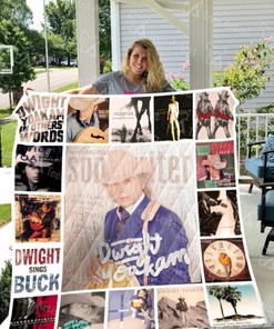 Dwight Yoakam Quilt Blanket Bedding Set for Home Décor