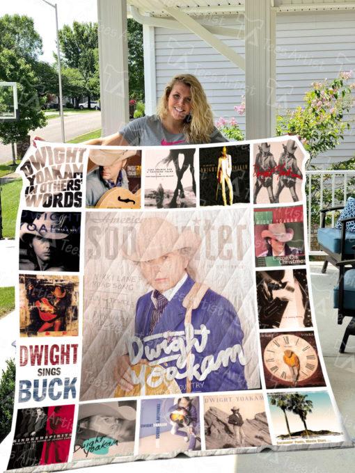 Dwight Yoakam Quilt Blanket Bedding Set for Home Décor