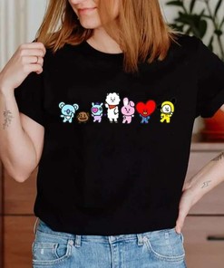 Dynamite Bt21 Bts T-Shirt, Cute Euphoria