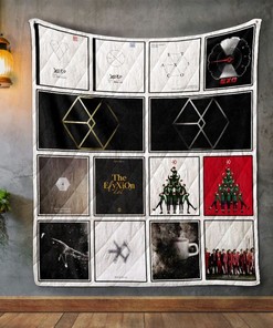 EXO Album Kpop Quilt Blanket