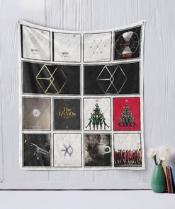 EXO Quilt Blanket Bedding Set for Home Décor