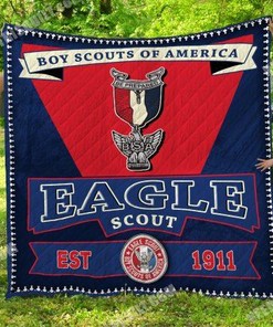 Eagle Scout Quilt Blanket Bedding Set for Home Décor