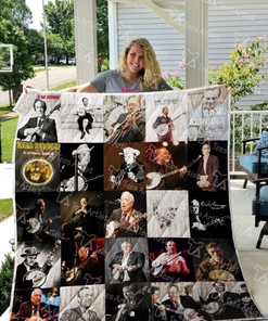 Earl Scruggs 5-String BandCollection Quilt Blanket