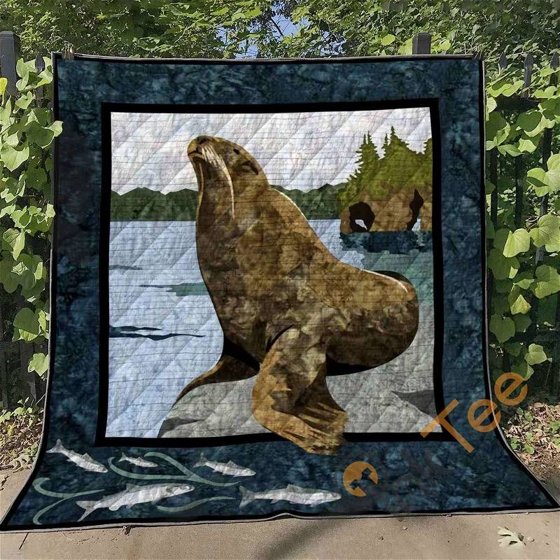 Earless Seal Quilt Blanket Bedding Set