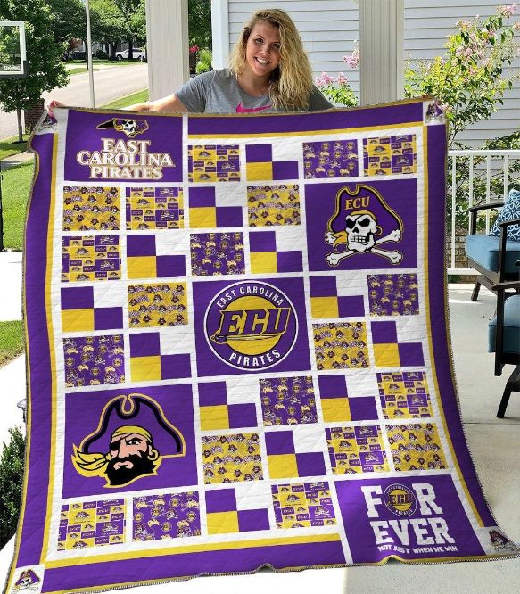 East Carolina Pirates Collection Quilt Blanket Bedding Set