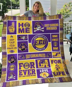 East Carolina Pirates Quilt Blanket Bedding Set