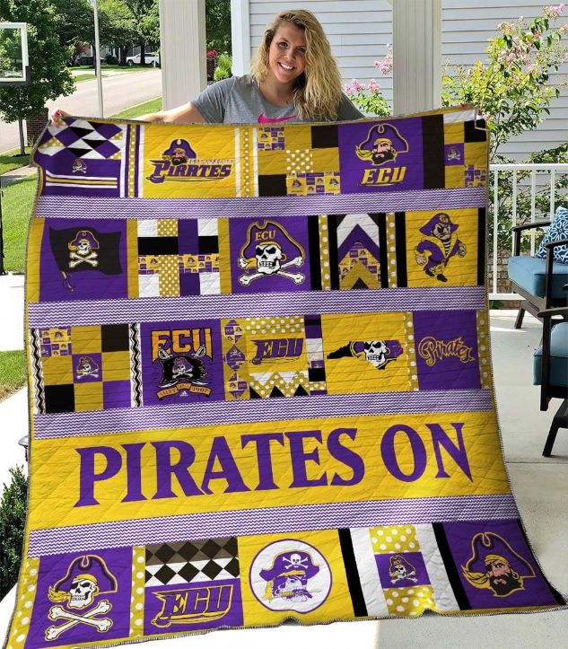 East Carolina PiratesQuilt Blanket