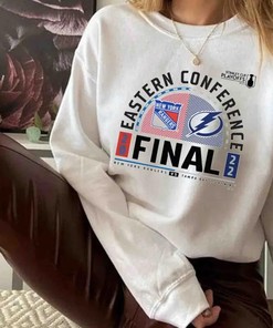 Eastern Conference New York Rangers Vs Tampa Bay Lightning T-Shirt