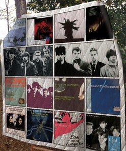 Echo & The Bunnymen Eps Album Combined Quilt Blanket