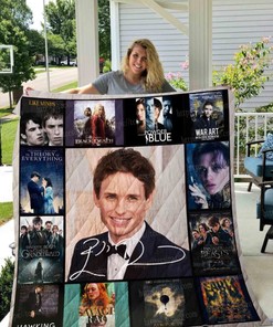 Eddie Redmayne Collection Quilt Blanket Bedding Set