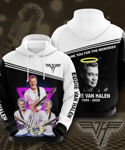 Eddie Van Custom Hoodie 3D