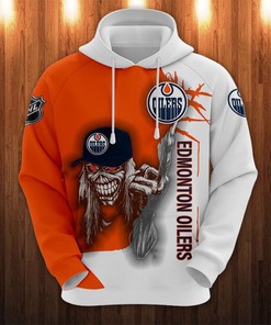 Edmonton Oilers Hoodie Ultra Death Graphic Gift for Halloween