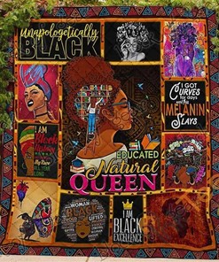 Educated Natural Queen Quilt Blanket Bedding Set
