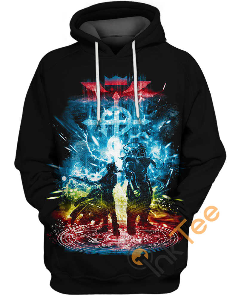 Edward And Alphonse Hoodie 3D