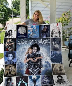 Edward Scissorhands Graphics Quilt Blanket Bedding Set