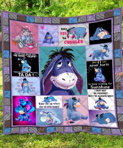 Eeyore Winnie-the-Pooh Quilt Blanket Bedding Set