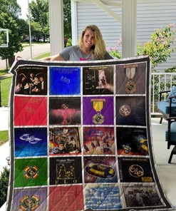 Electric Light Orchestra Albums Editor Quilt Blanket Bedding Set