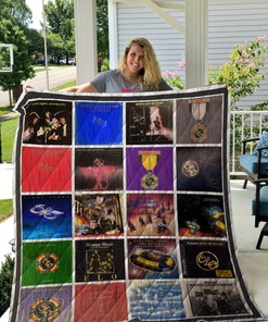 Electric Light Orchestra Elo For Fans Quilt Blanket Bedding Set