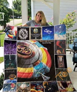 Electric Light Orchestra Out Of The Blue Quilt Blanket Bedding Set