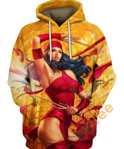 Elektra Sexy Hoodie 3D