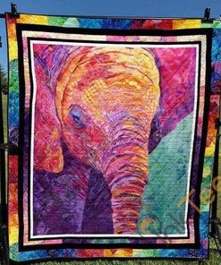 Elephant 7 Quilt Blanket Bedding Set
