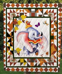 Elephant Quilt Blanket Bedding Set Gifts For fans
