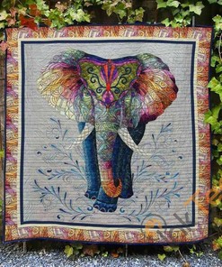 Elephant Ver8 Quilt Blanket Bedding Set