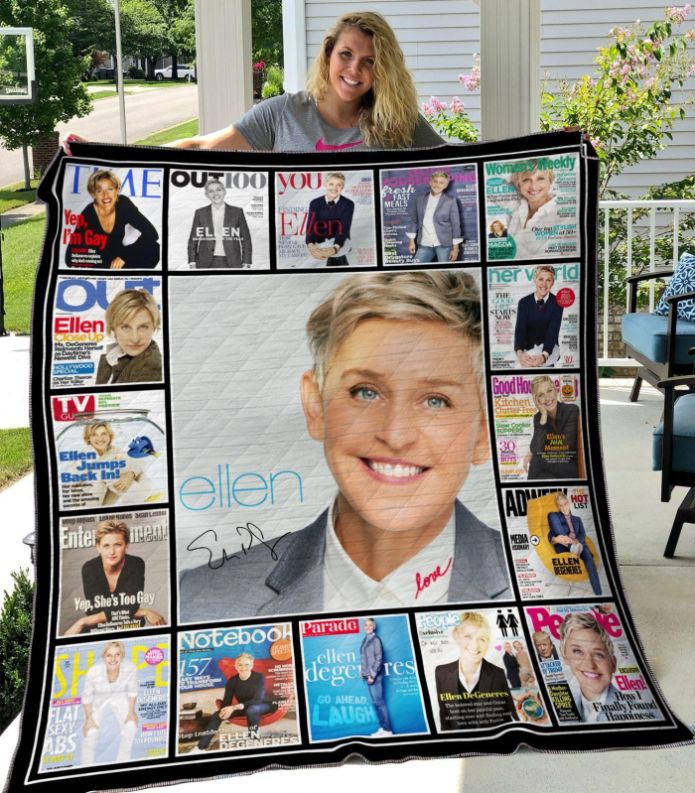 Ellen Degeneres Quilt Blanket Bedding Set Hvt07