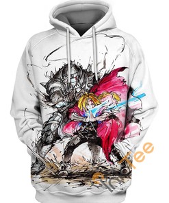 Elric Fullmetal Alchemist Hoodie 3D