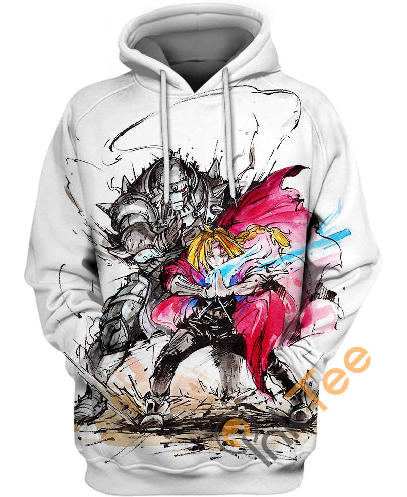 Elric Fullmetal Alchemist Hoodie 3D