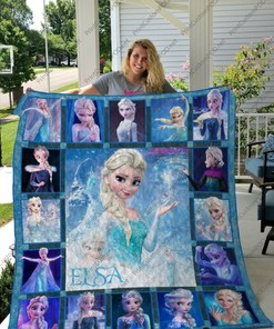 Elsa Disney Character Quilt Blanket Bedding Set