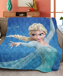Elsa Disney Frozen 2 Quilt Blanket Bedding Set