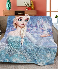 Elsa Disney Frozen 3 Quilt Blanket Bedding Set