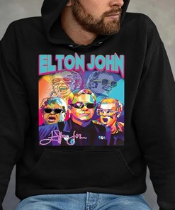 Elton John Singer Vintage Style T-Shirt