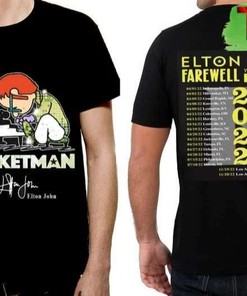 Elton John Yellow Brick Road 2022 Tour Men T-Shirt