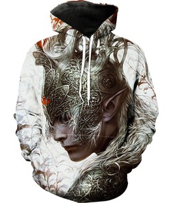 Elven King Fantasy Elf Artworks Hoodie 3D