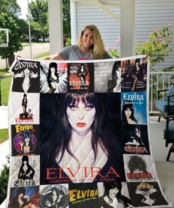 Elvira Mistress Of The Dark For Fans New Quilt Blanket Bedding Set