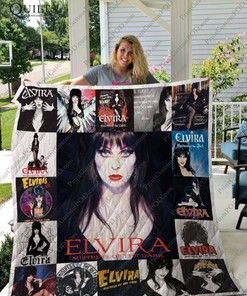 Elvira Mistress Of The Dark Quilt Blanket Bedding Set For Fans New