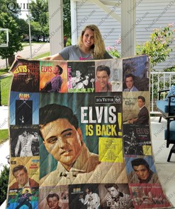 Elvis Is Back Elvis Presley Collection Quilt Blanket Bedding Set