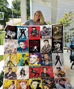 Elvis Presley 1 Quilt Blanket Bedding Set With Pillowcase Option