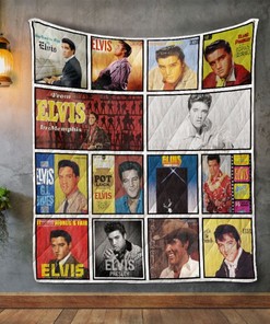 Elvis Presley From Elvis In Memphis Album Quilt Blanket Bedding Set