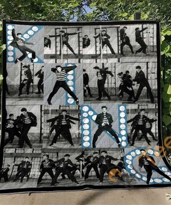 Elvis Presley Quilt Blanket Bedding Set With Pilliwcase Option Ver8