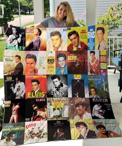 Elvis Presley Quilt Blanket Bedding Set for Bedroom Décor