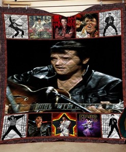 Elvis Presley Quilt Blanket Bedding Set for Home Décor
